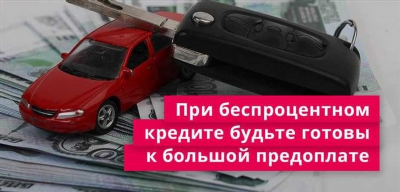 Автомобили, доступные по программе кредитования