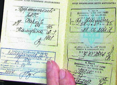 Адрес регистрации в паспорте